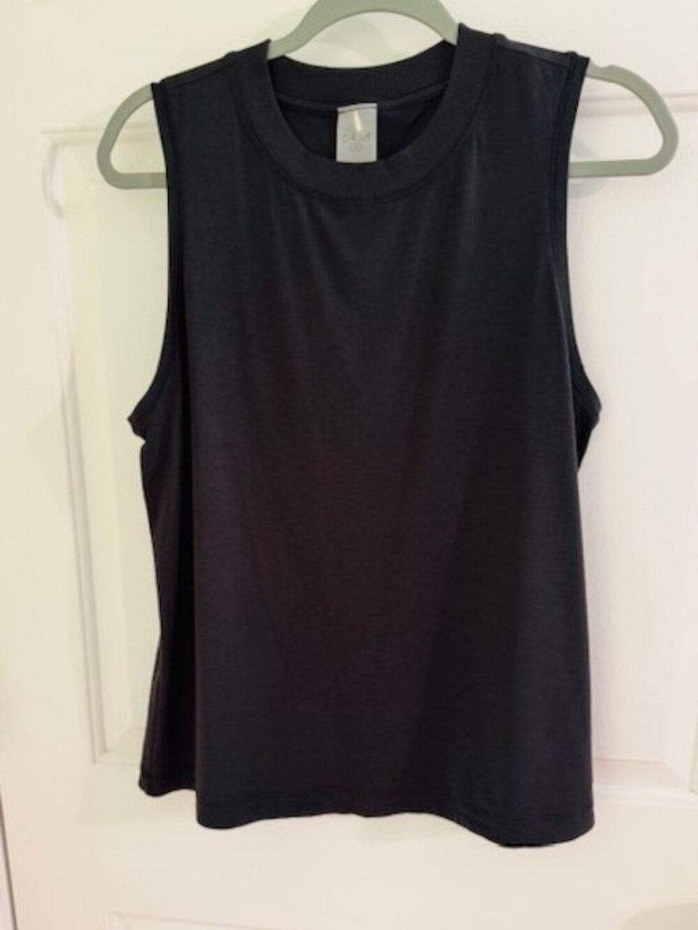 NWOT Calia by Carrie Underwood Heather Gray Scoop Neck Tank Sz XS